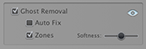 New in Hydra 3: Prevent ghost effect using zones